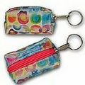 Pastel Multi Color Globi 3D Lenticular Key Chain Purse (Stock)